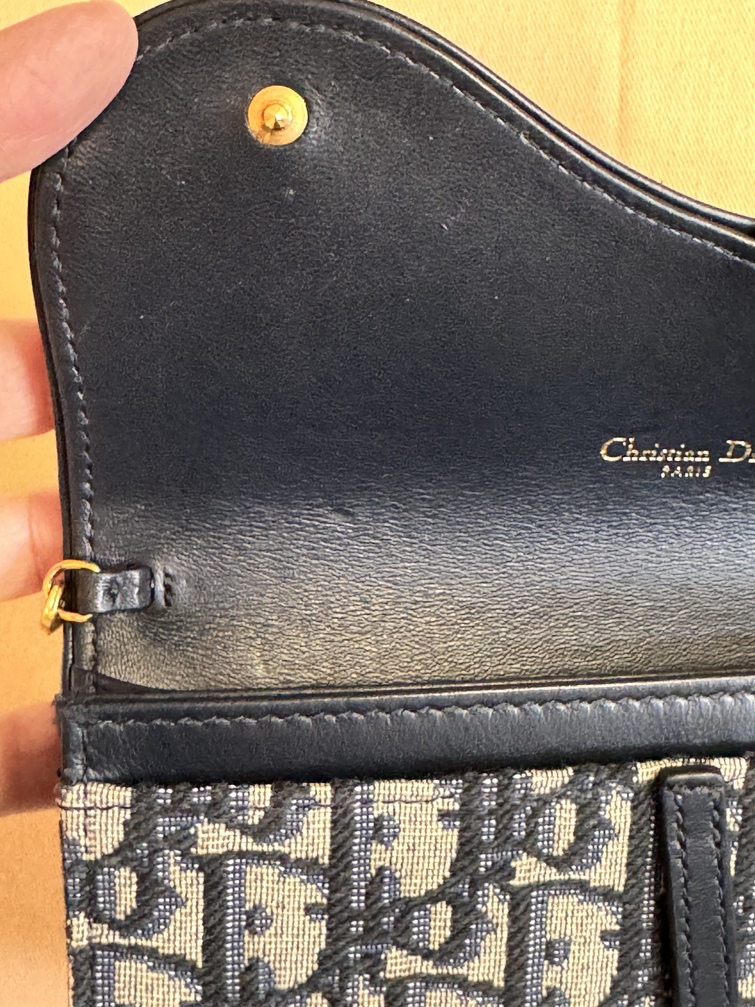 DIOR SADDLE POUCH LEATHER サドルバッグ CHRISTIAN DIOR Limited Edition Leather Saddle Belt Pouch